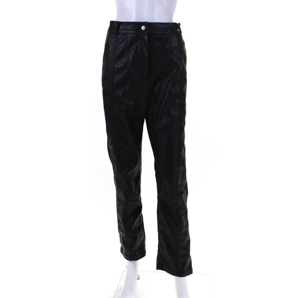 Atlein Collective Womens Vegan Leather Pants Size 10 15883678